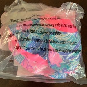 Lilly Pulitzer pool drink floaties